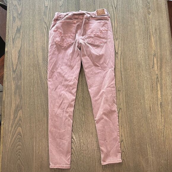 American Eagle Ne(x)t Level Stretch Purple Skinny Jeans 6 - Picture 8 of 11